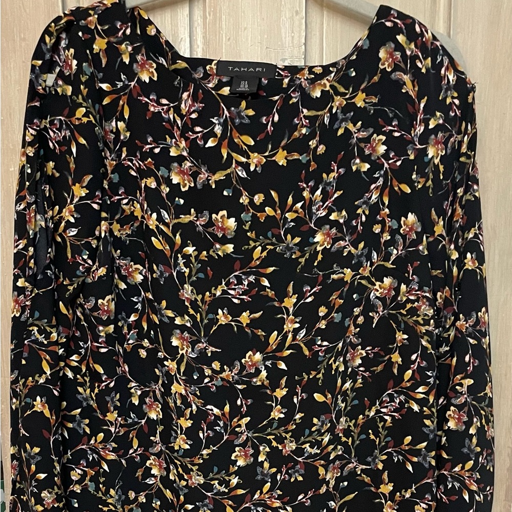 Long Sleeve Floral dress- autumn colors